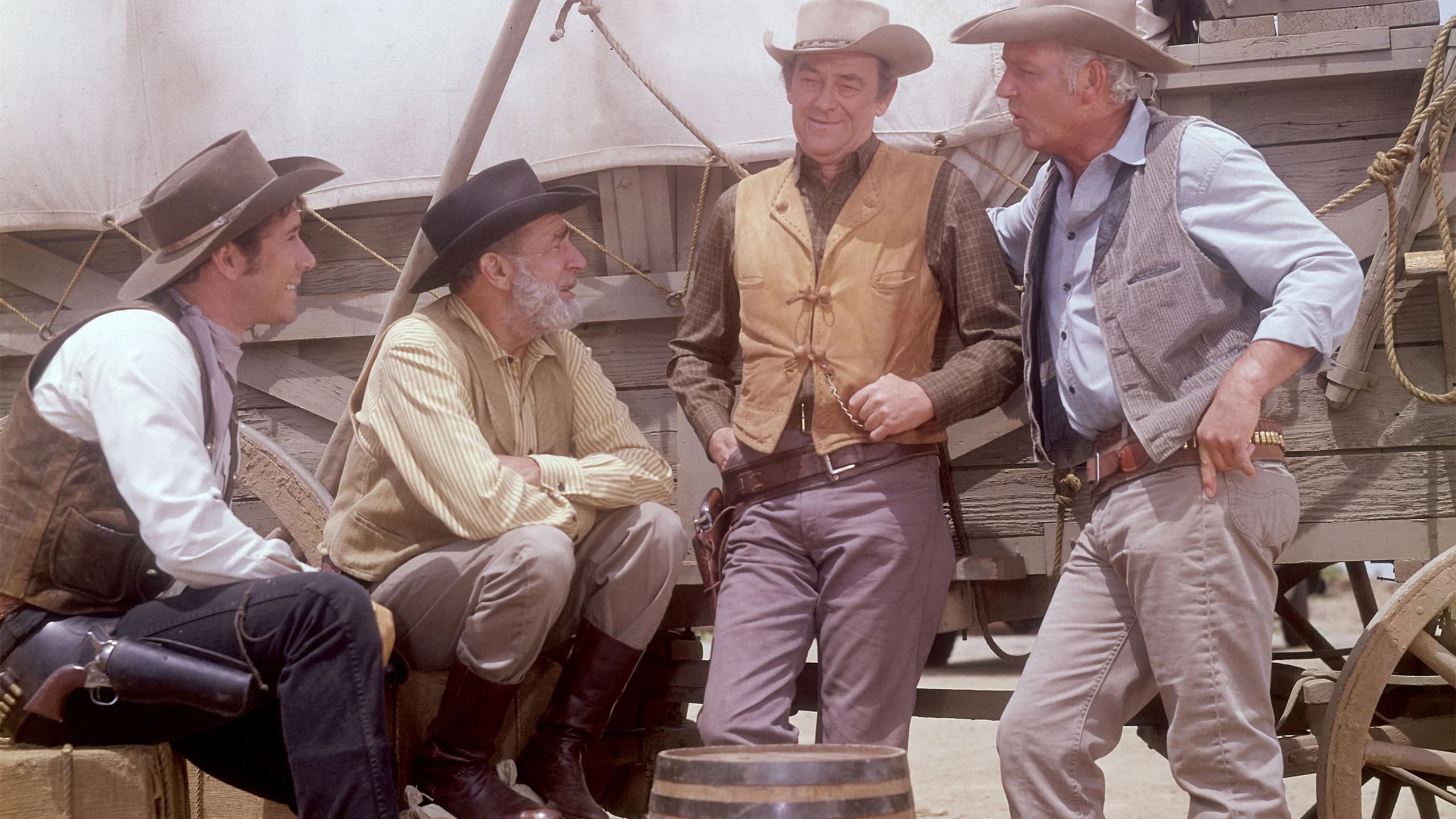 Backdrop for Wagon Train