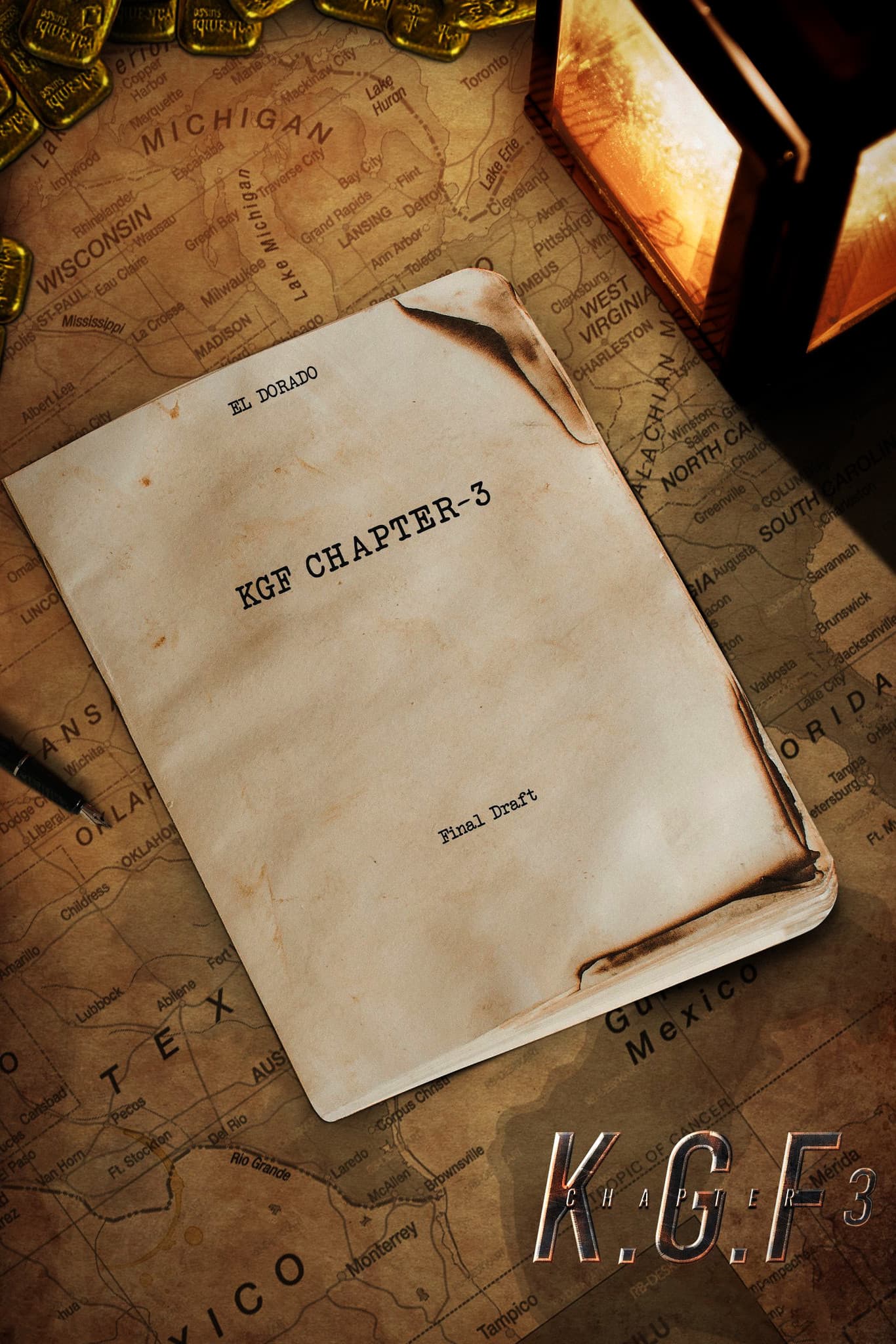 Backdrop for K.G.F: Chapter 3