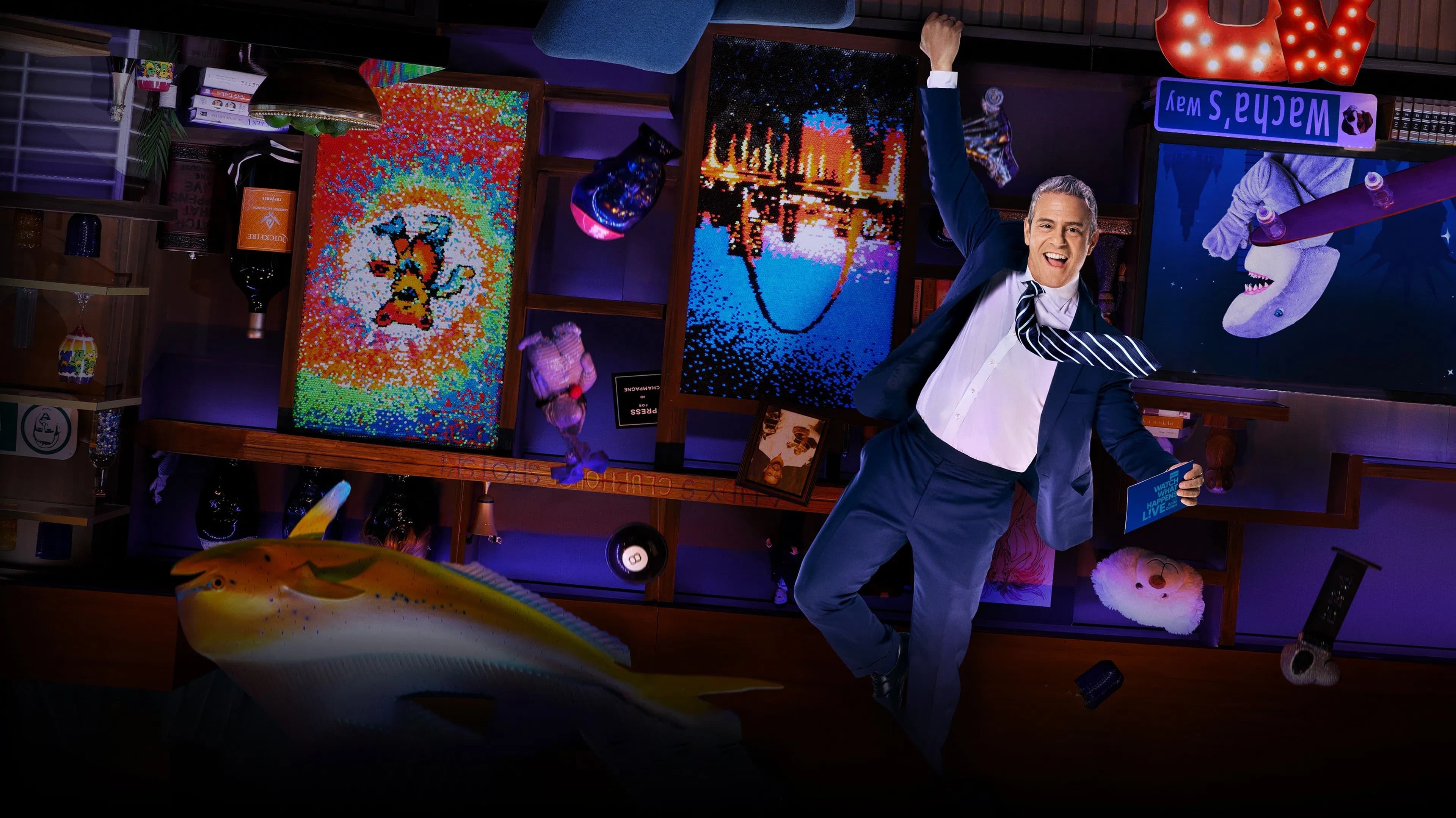 Backdrop for Watch What Happens Live with Andy Cohen