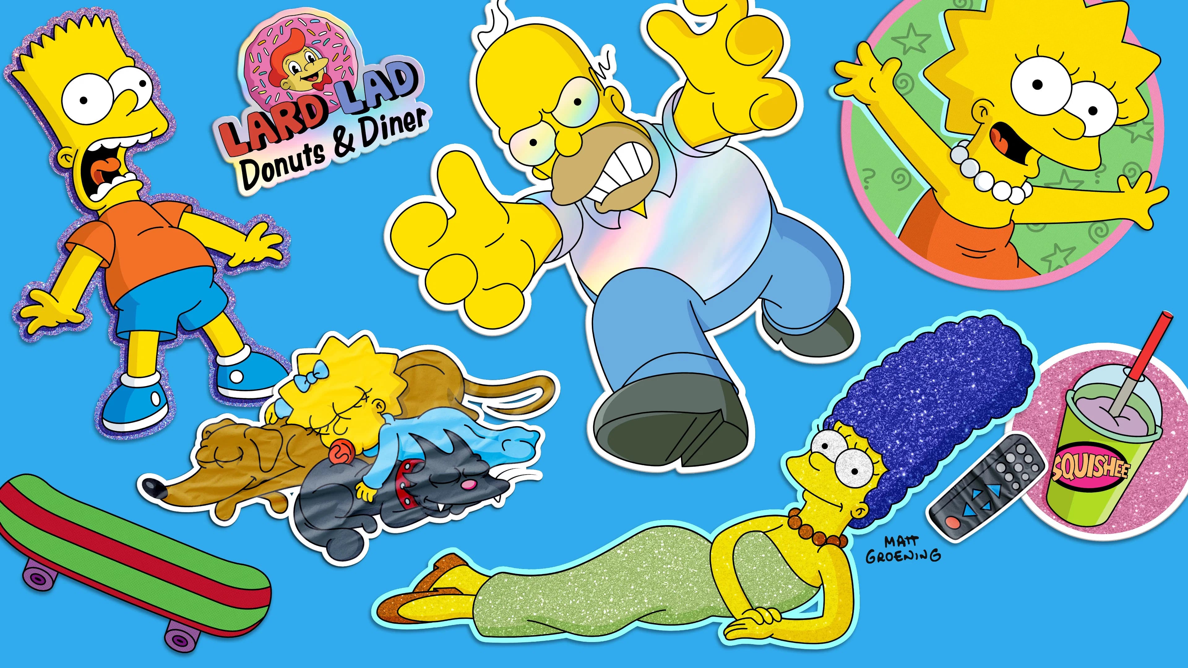 Backdrop for The Simpsons