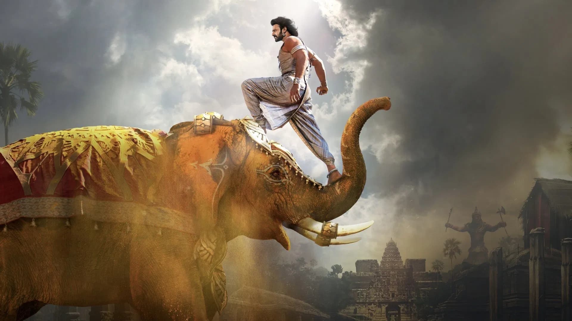 Backdrop for Bāhubali: The Epic