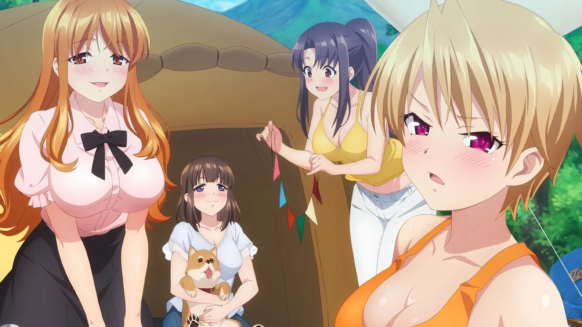 Backdrop for Harem Camp!