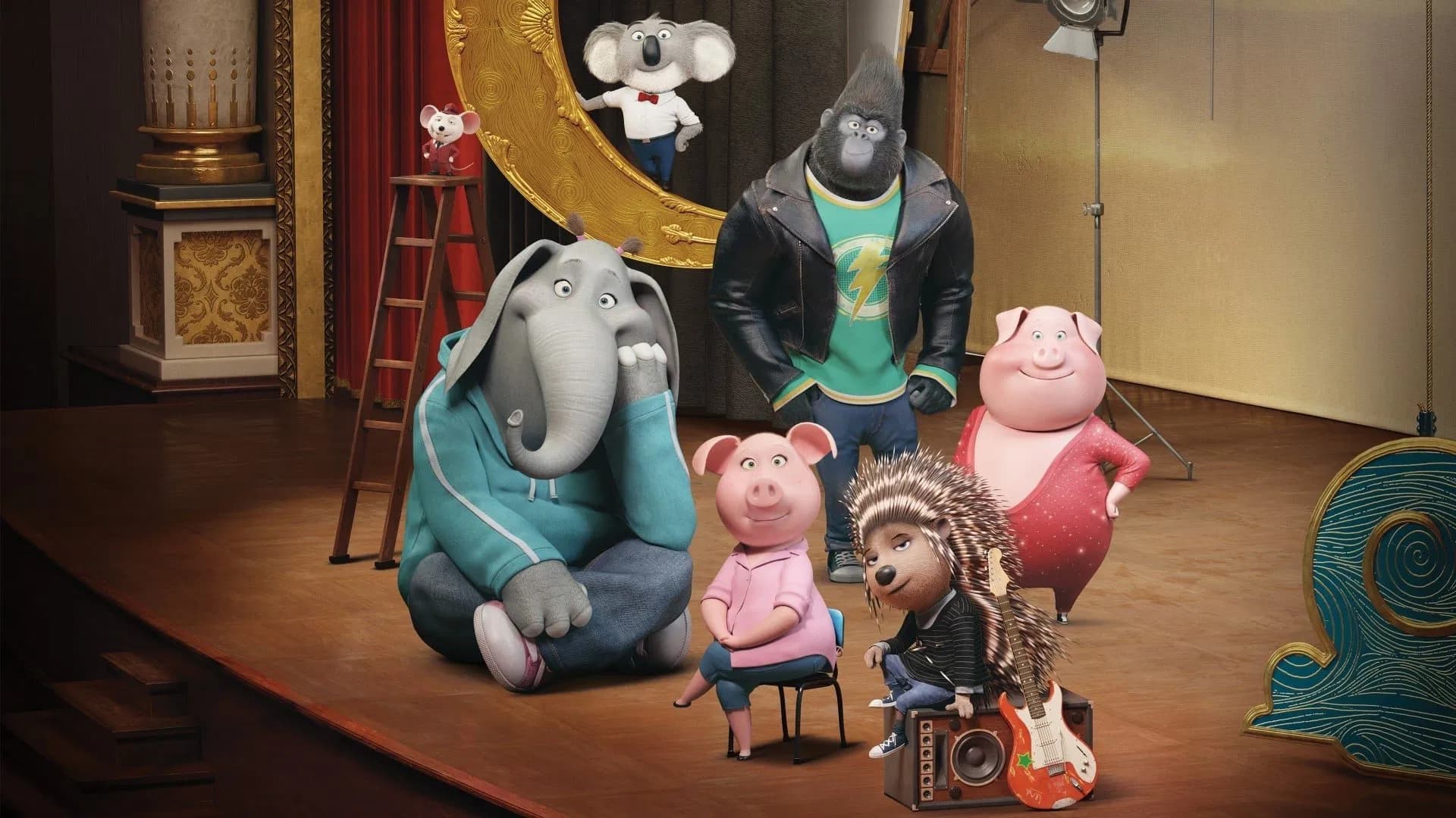Backdrop for Sing