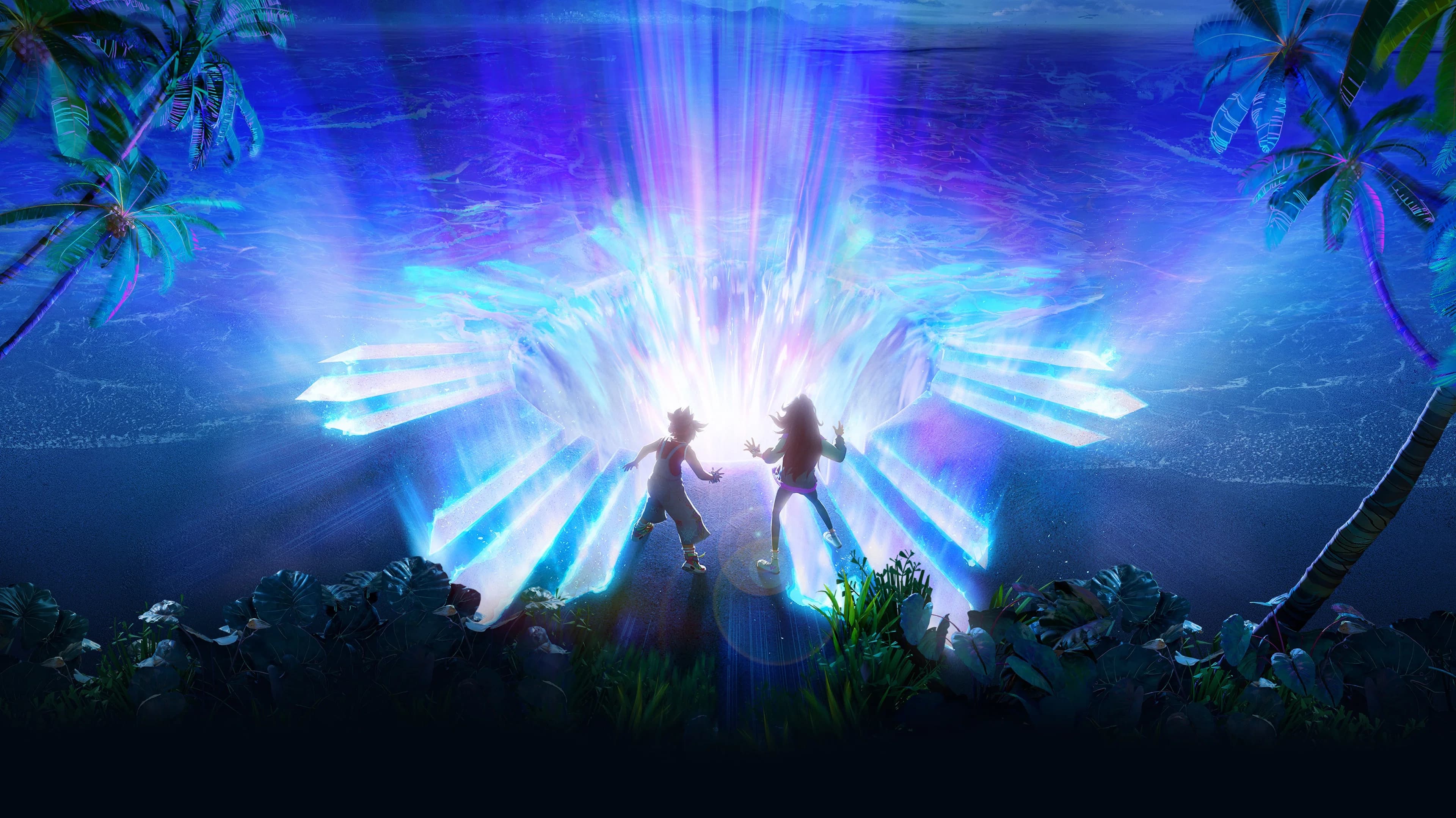 Backdrop for Forgotten Island