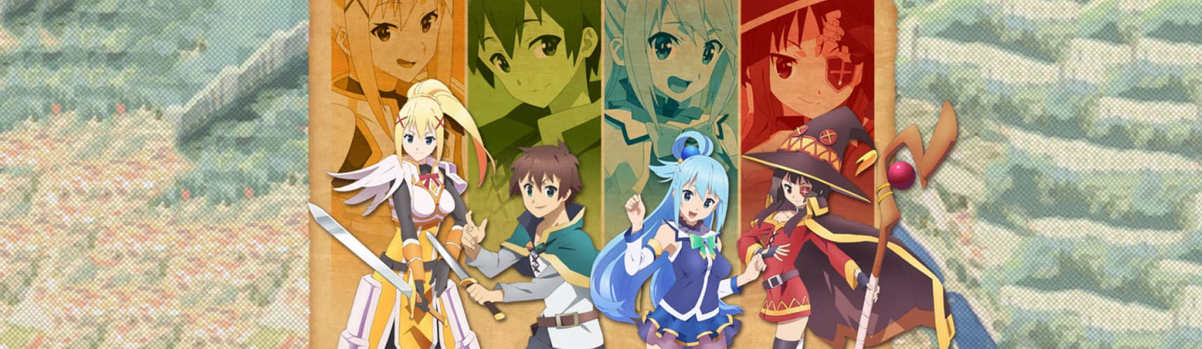 Backdrop for KONOSUBA -God's blessing on this wonderful world!