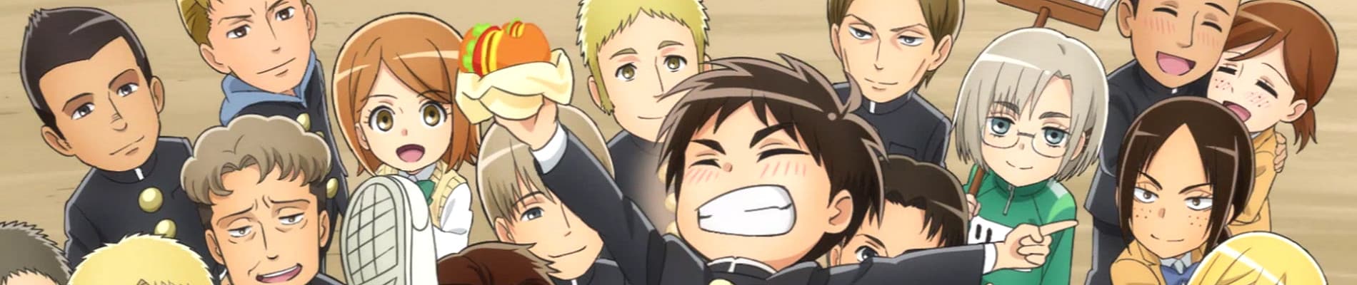 Backdrop for Attack on Titan: Junior High
